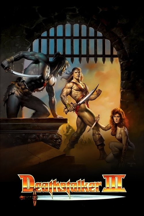 Movie poster for Deathstalker III: The Warriors from Hell (1988)