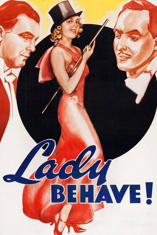 Movie poster for Lady Behave! (1937)