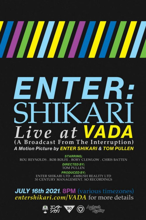 Movie poster for Enter Shikari: Live At Vada (2021)