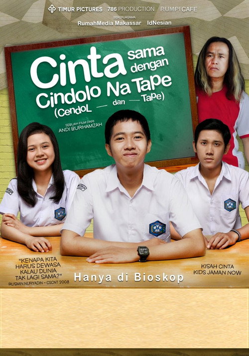 Movie poster for Cinta sama dengan Cindolo na Tape (2018)