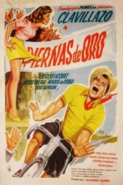 Movie poster for Piernas de Oro (1957)