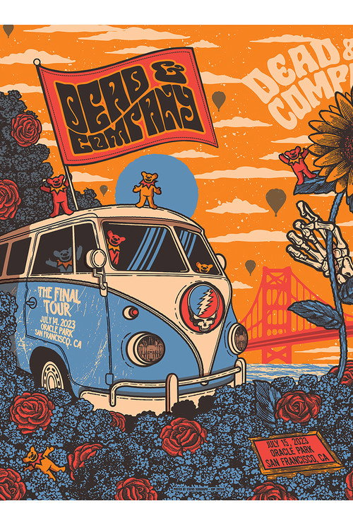 Movie poster for Dead & Company: 2023-07-15 Oracle Park, San Francisco, CA, USA (2023)