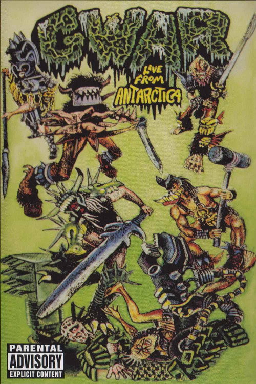 Movie poster for GWAR: Live from Antarctica (1990)
