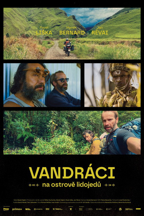 Movie poster for Vandráci na ostrově lidojedů (2024)