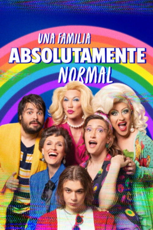 Movie poster for Una familia absolutamente normal (2023)