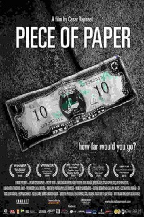 Movie poster for Piece of Paper (2010)