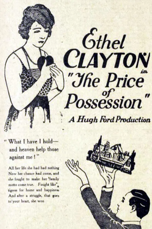 Movie poster for The Price of Possession (1921)