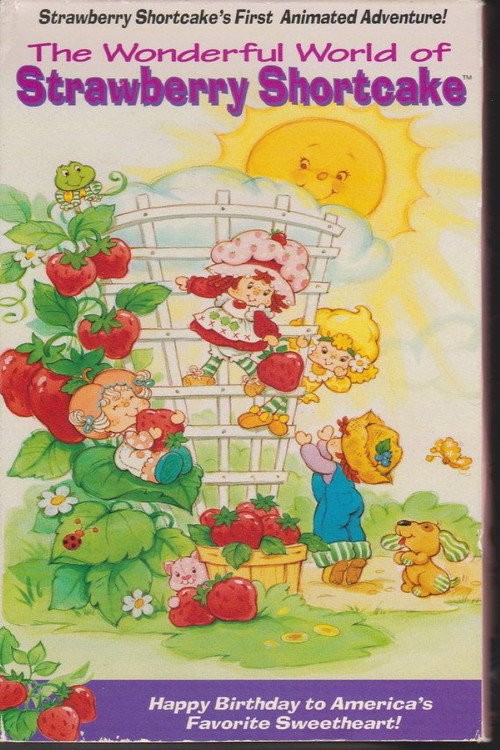 Movie poster for The World of Strawberry Shortcake (1980)
