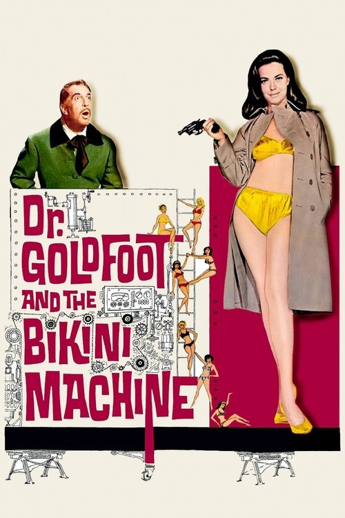 Movie poster for Dr. Goldfoot and the Bikini Machine (1965)