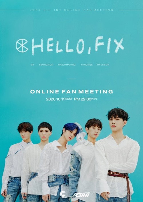 Movie poster for CIX First Fan Meeting: Hello, FIX (2020)