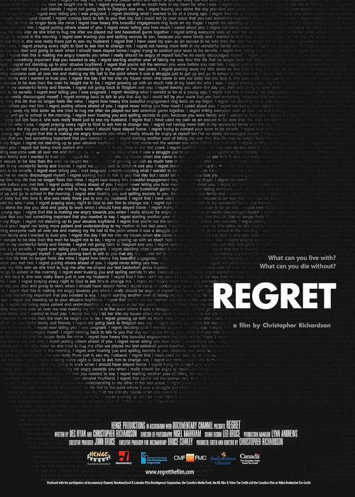 Movie poster for Regret (2013)