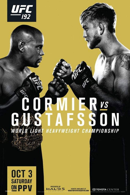 Movie poster for UFC 192: Cormier vs. Gustafsson (2015)