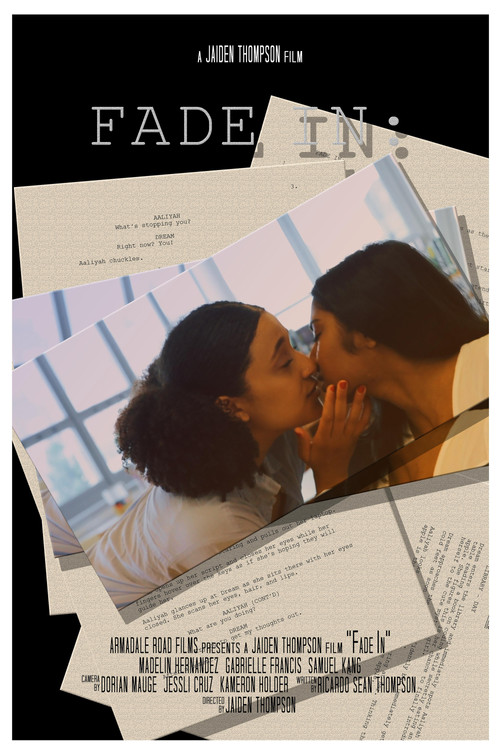 Movie poster for Fade In (2019)