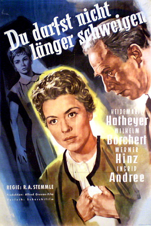 Movie poster for You Can No Longer Remain Silent (1955)