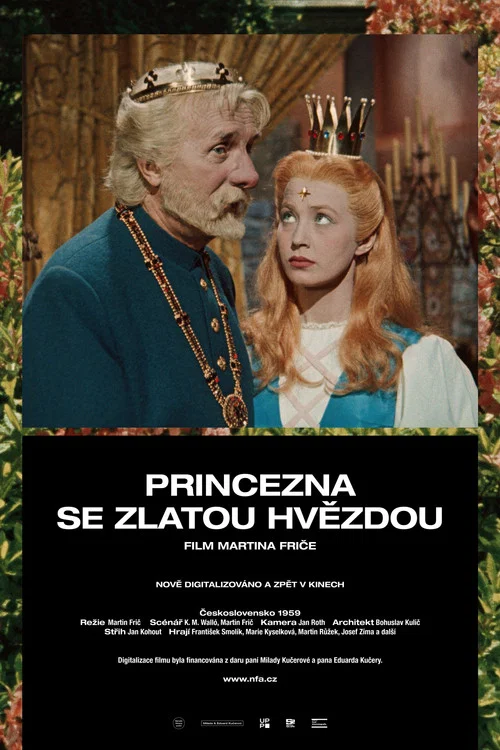Movie poster for The Princess with the Golden Star (1959)