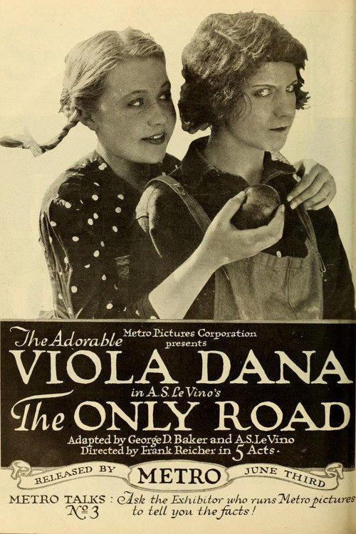 Movie poster for The Only Road (1918)