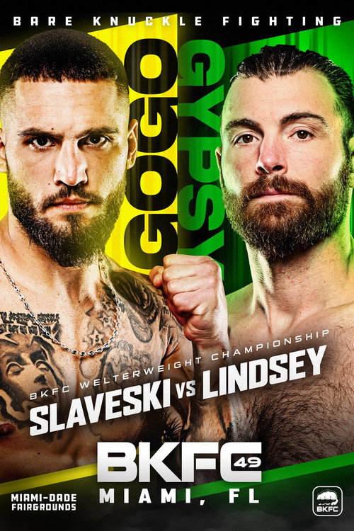 Movie poster for BKFC 49: Slaveski vs. Lindsey (2023)