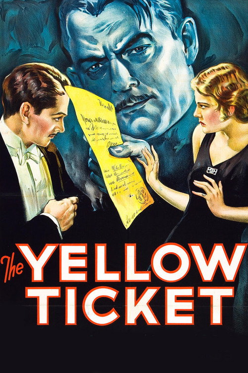 Movie poster for The Yellow Ticket (1931)