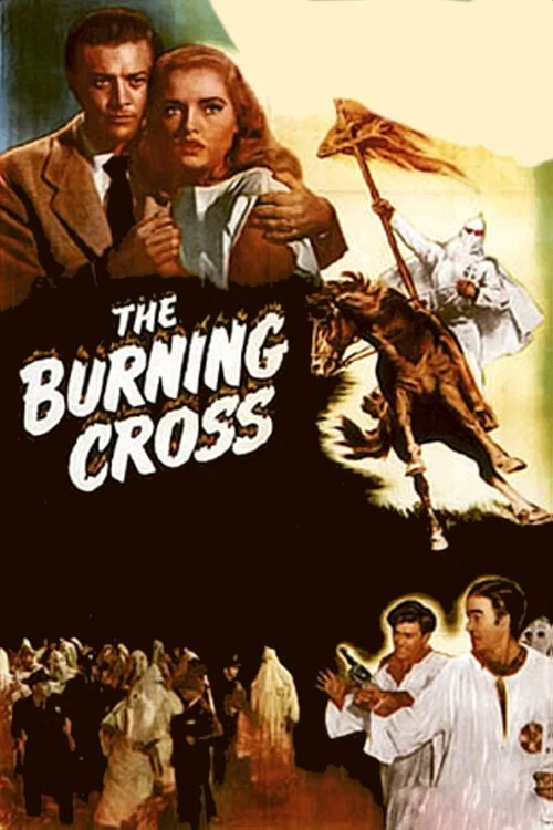 Movie poster for The Burning Cross (1947)