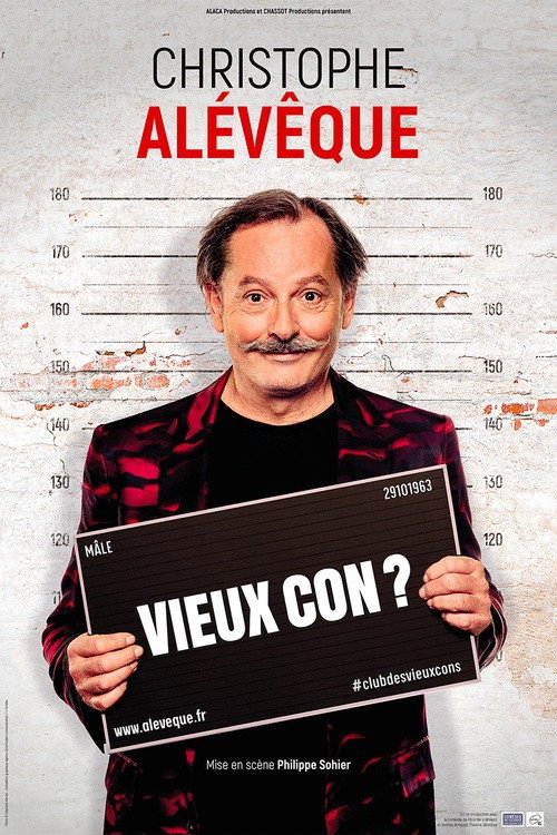 Movie poster for Christophe Alévêque - Vieux Con ? (2023)