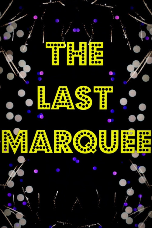 Movie poster for The Last Marquee