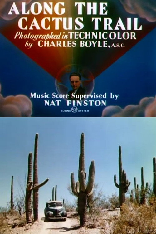 Movie poster for Along the Cactus Trail (1944)