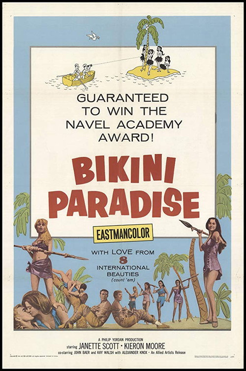 Movie poster for Bikini Paradise (1967)