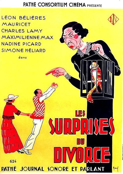 Movie poster for Les surprises du divorce (1933)