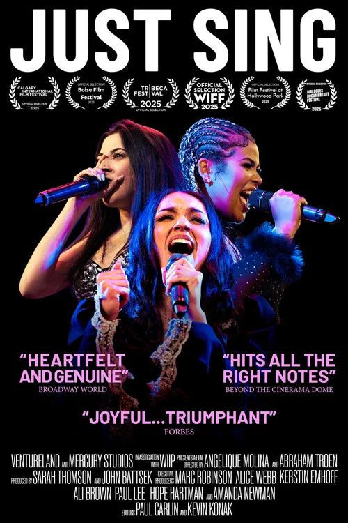 Movie poster for Just Sing (2025)