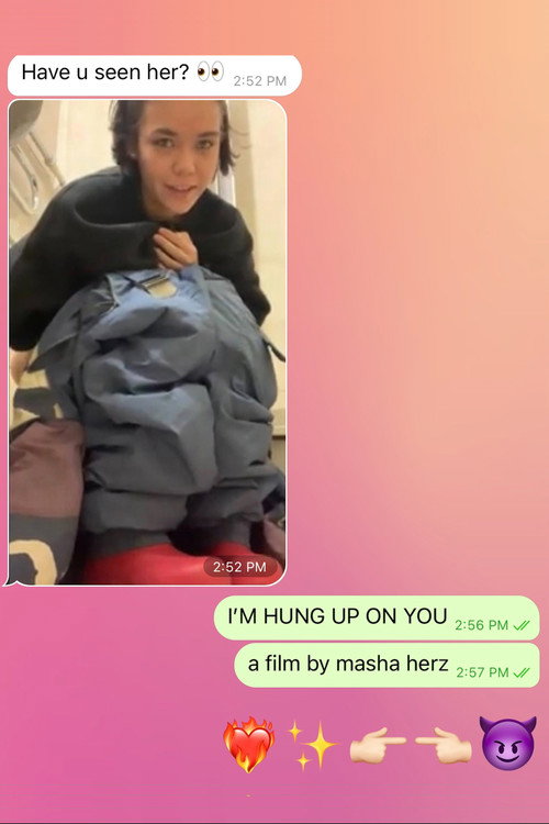Movie poster for I'm hung up on you (2024)