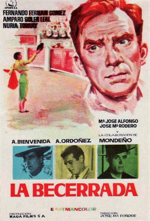 Movie poster for La becerrada (1963)