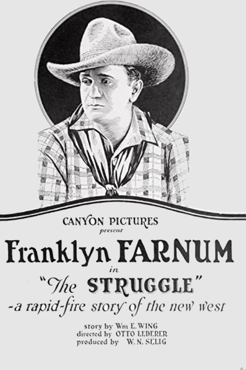 Movie poster for The Struggle (1921)