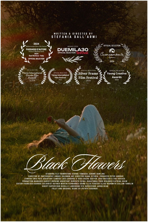 Movie poster for Black Flowers