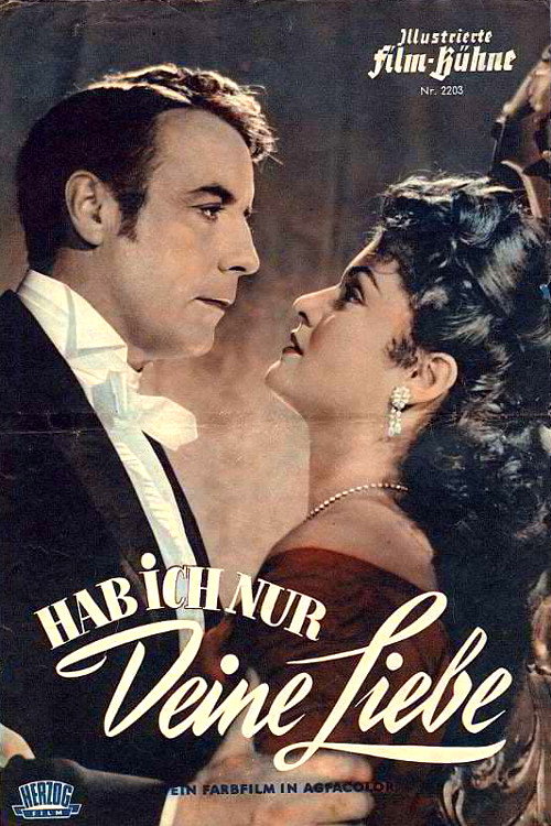 Movie poster for Hab’ ich nur Deine Liebe (1953)