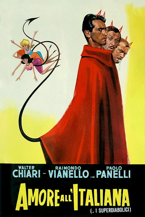 Movie poster for Love Italian Style (1966)