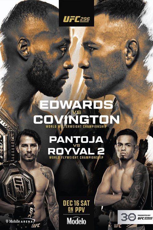 Movie poster for UFC 296: Edwards vs. Covington (2023)