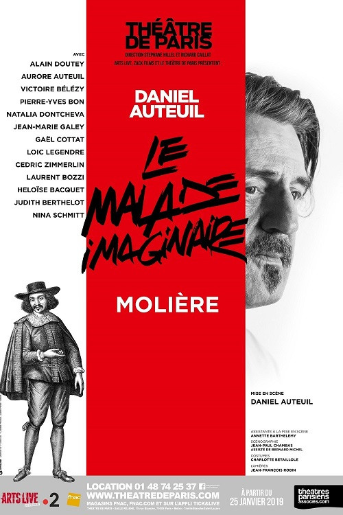 Movie poster for Le Malade imaginaire (2019)