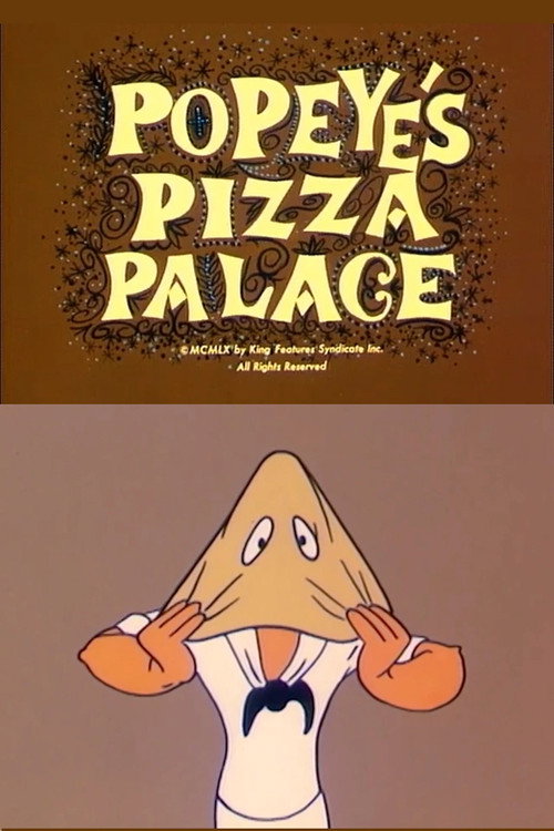 Movie poster for Popeye's Pizza Palace (1960)