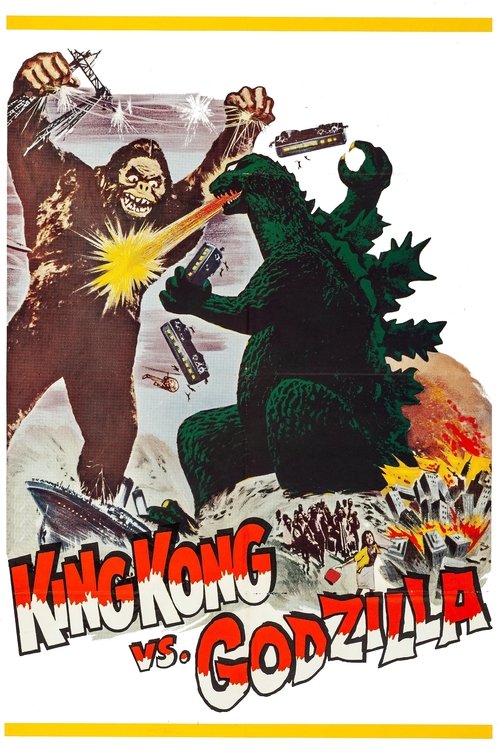 Movie poster for King Kong vs. Godzilla (1963)
