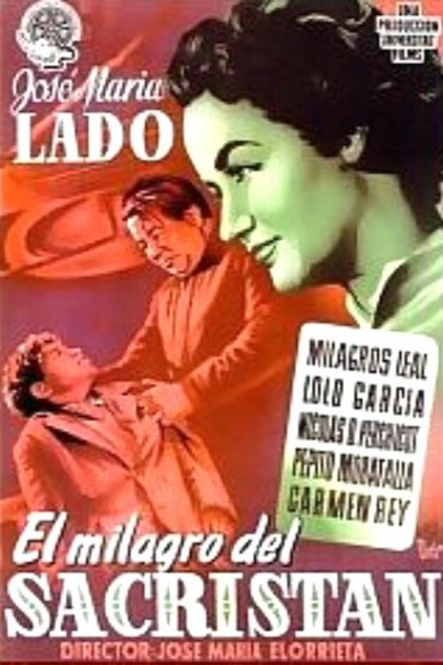 Movie poster for El milagro del sacristán (1954)