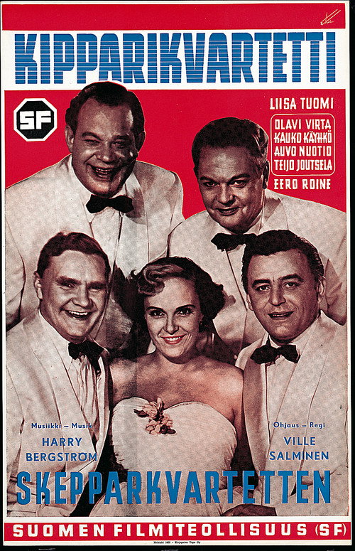 Movie poster for Kipparikvartetti (1952)