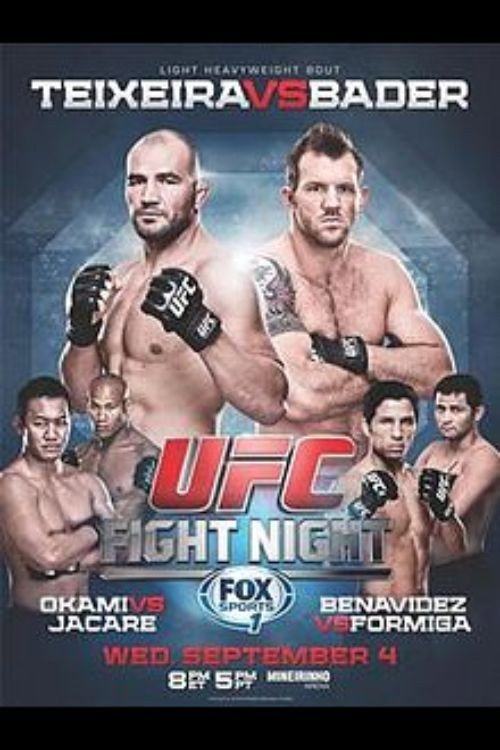 Movie poster for UFC Fight Night 28: Teixeira vs. Bader (2013)