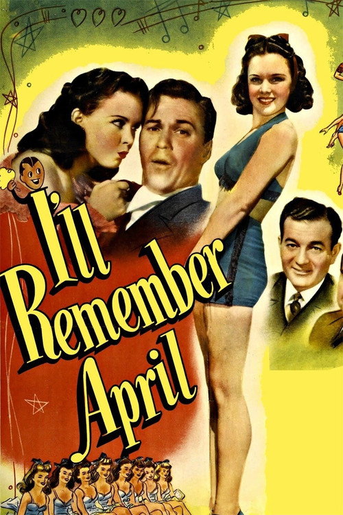 Movie poster for I'll Remember April (1945)