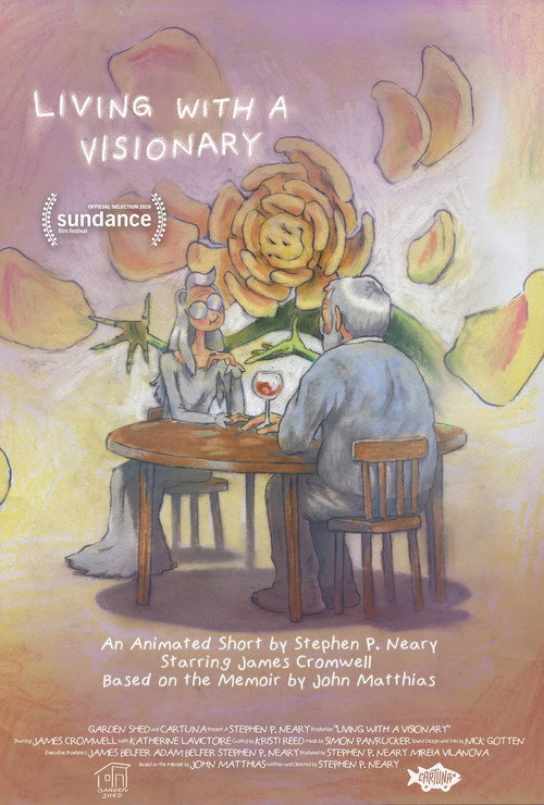 Movie poster for Living With A Visionary (2026)