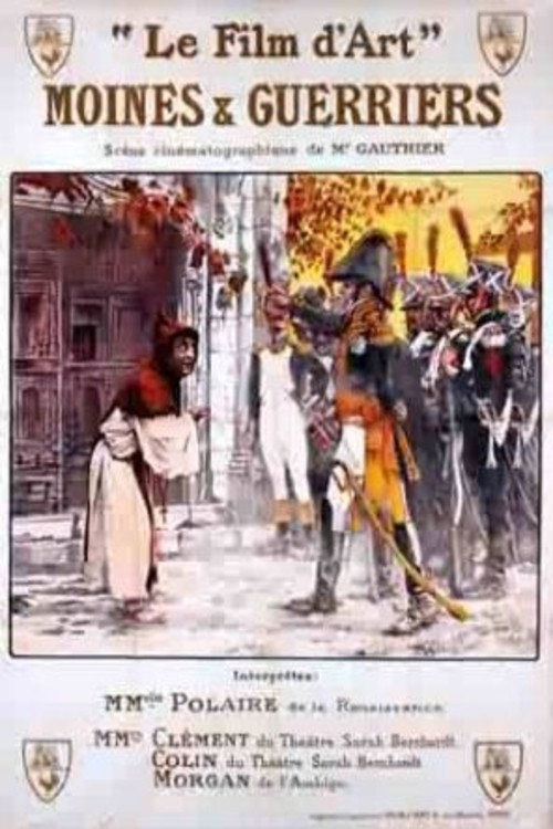Movie poster for Moines et guerriers (1909)