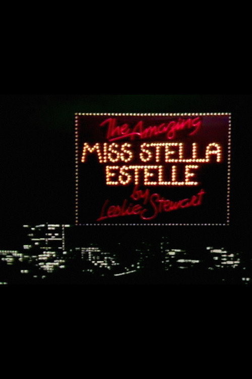 Movie poster for The Amazing Miss Stella Estelle (1984)