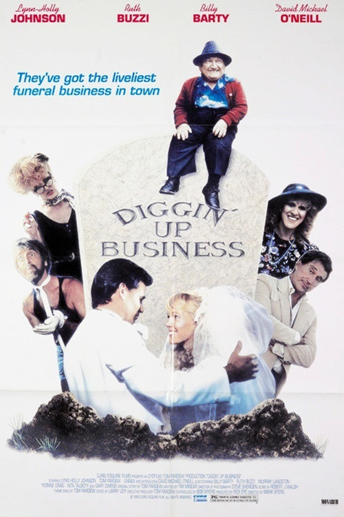 Movie poster for Diggin' Up Business (1990)