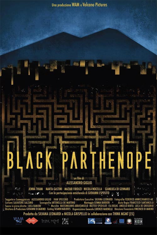 Movie poster for Black Parthenope (2022)