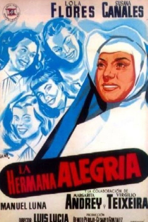 Movie poster for La hermana alegría (1955)