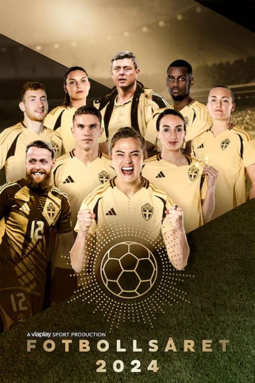 Movie poster for Fotbollsåret 2024 (2024)